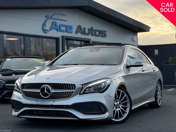 Mercedes-Benz CLA Saloon, Petrol, 2018, Silver