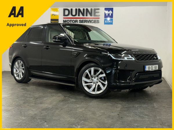 Land Rover Range Rover Sport Estate, Diesel, 2018, Black
