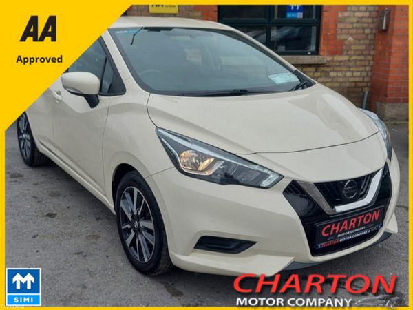 Nissan Micra Hatchback, Petrol, 2018, White