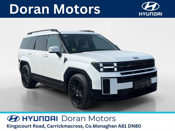 Hyundai Santa Fe SUV, Petrol Plug-in Hybrid, 2025, White