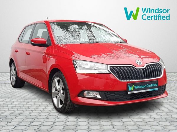 Skoda Fabia Hatchback, Petrol, 2019, Red