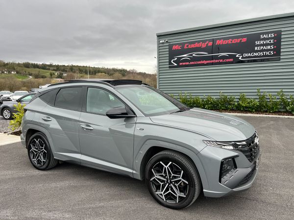 Hyundai Tucson SUV, Petrol Hybrid, 2023, Grey