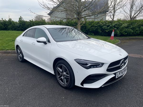 Mercedes-Benz CLA Coupe, Petrol Hybrid, 2025, White