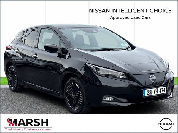 Nissan Leaf Hatchback, Electric, 2023, Black