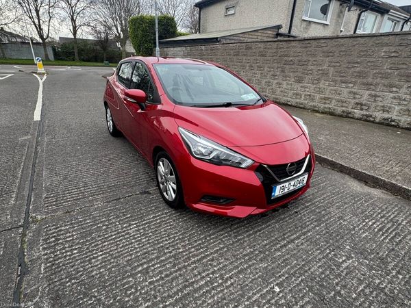 Nissan Micra Hatchback, Petrol, 2019, Red