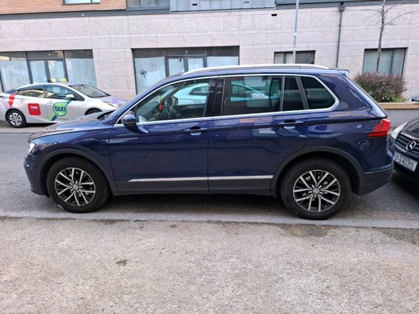Volkswagen Tiguan SUV, Diesel, 2017, Blue