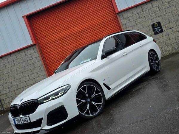 BMW 5-Series Estate, Diesel, 2020, White