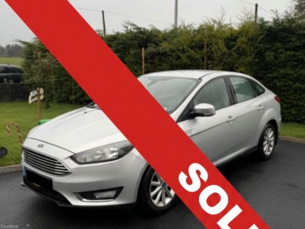 Ford Focus Saloon, Diesel, 2015, Silver