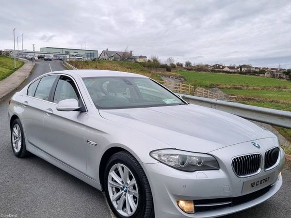 BMW 5-Series Saloon, Diesel, 2012, Silver