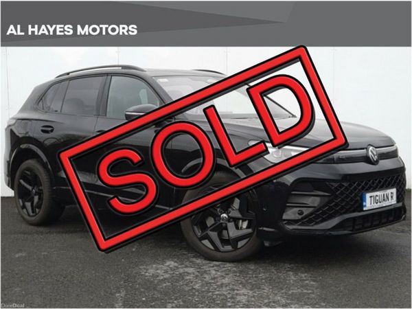 Volkswagen Tiguan SUV, Diesel, 2024, Black