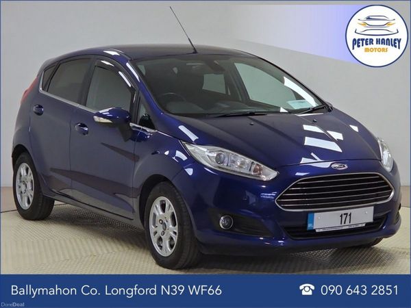 Ford Fiesta Hatchback, Diesel, 2017, Blue