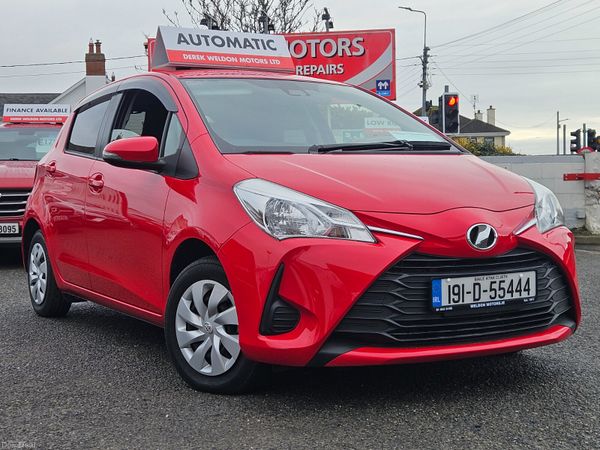 Toyota Vitz Hatchback, Petrol, 2019, Red