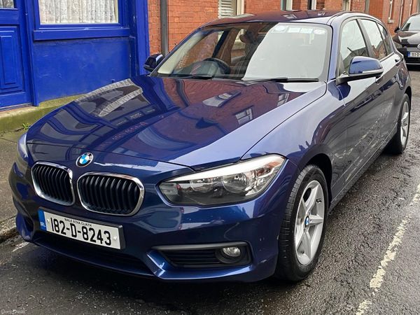 BMW 1-Series Hatchback, Diesel, 2018, Blue