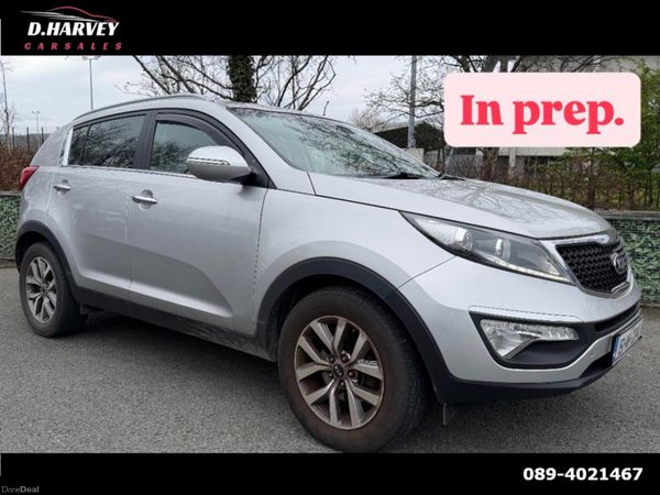 Kia Sportage SUV, Diesel, 2015, Silver