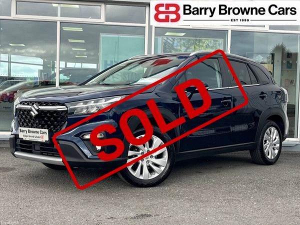 Suzuki SX4 S-Cross Hatchback, Petrol Hybrid, 2024, Blue