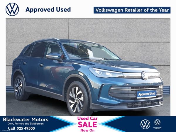 Volkswagen Tiguan SUV, Diesel, 2024, Blue