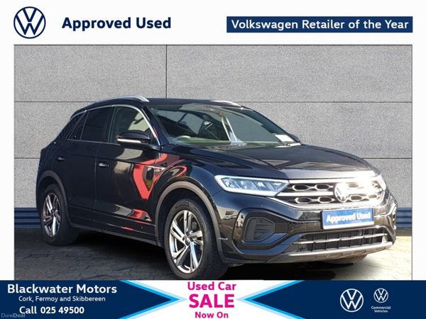 Volkswagen T-Roc SUV, Petrol, 2023, Black