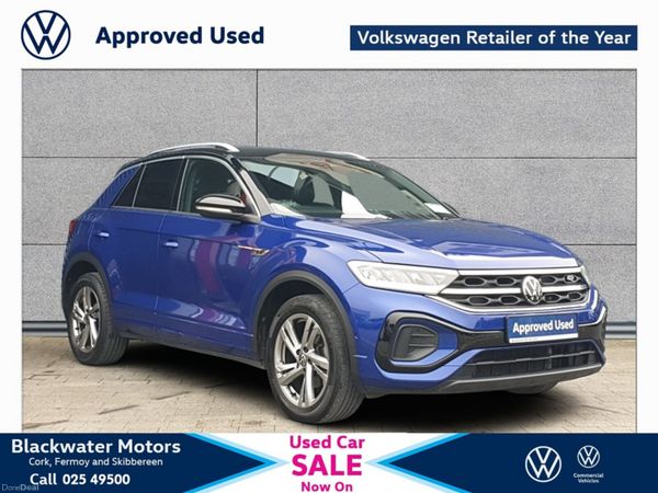 Volkswagen T-Roc SUV, Petrol, 2023, Black