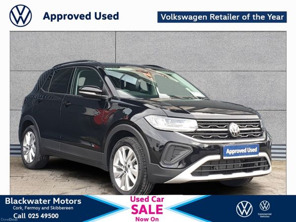 Volkswagen T-Cross Hatchback, Petrol, 2026, Black