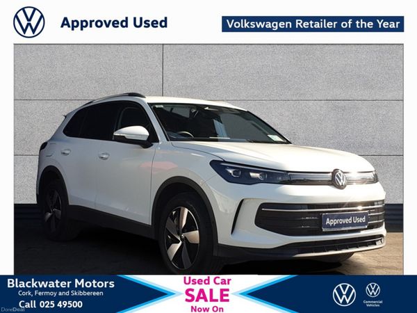 Volkswagen Tiguan Hatchback, Petrol Plug-in Hybrid, 2026, White