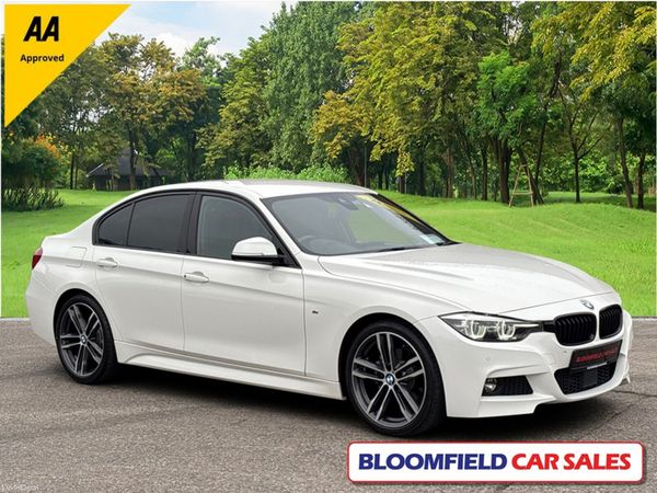 BMW 3-Series Saloon, Diesel, 2018, White