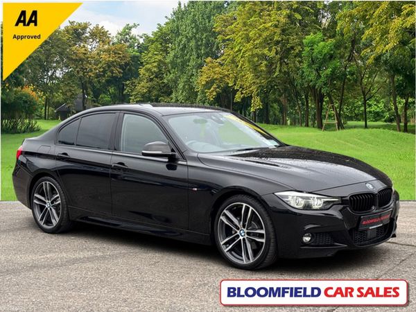BMW 3-Series Saloon, Diesel, 2018, Black