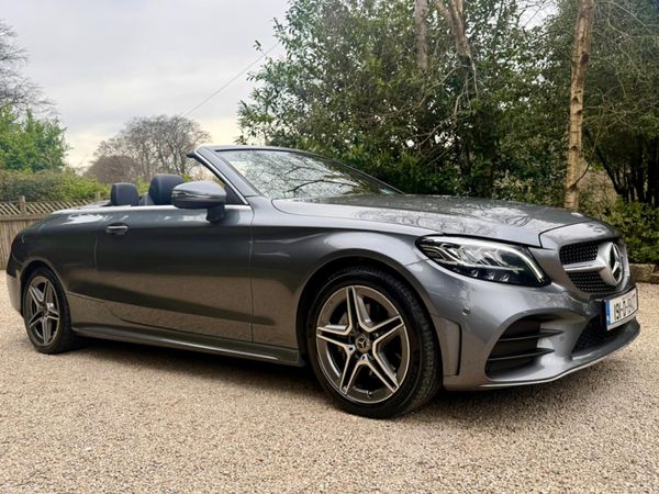 Mercedes-Benz C-Class Convertible, Petrol Hybrid, 2019, Grey