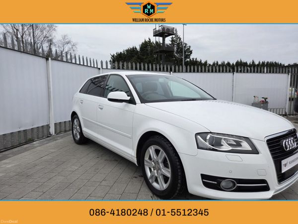 Audi A3 Hatchback, Petrol, 2013, White