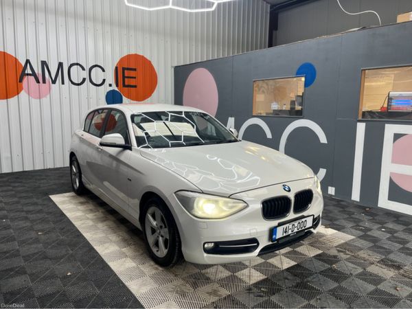BMW 1-Series Hatchback, Petrol, 2014, White