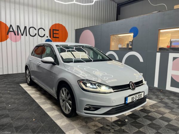 Volkswagen Golf Hatchback, Petrol, 2018, Blue