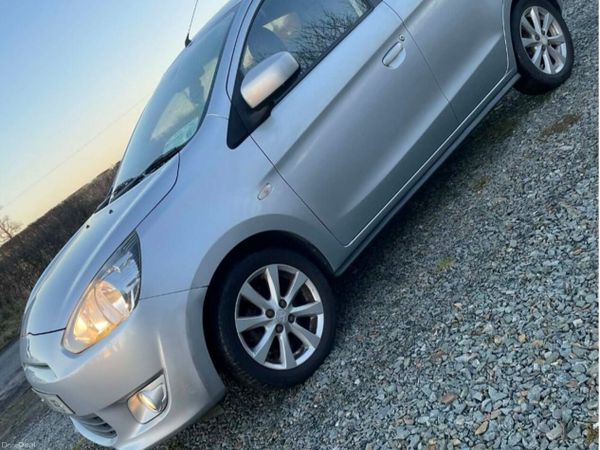 Mitsubishi Space Star Hatchback, Petrol, 2013, Silver
