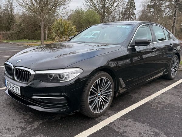 BMW 5-Series Saloon, Diesel, 2018, Black