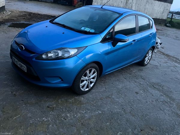 Ford Fiesta Hatchback, Diesel, 2009, Blue