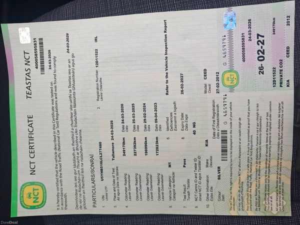 Kia Ceed MPV, Diesel, 2012, Silver