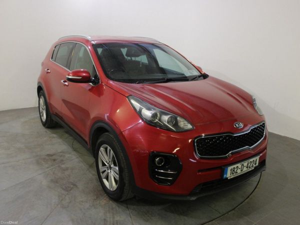 Kia Sportage SUV, Diesel, 2018, Red