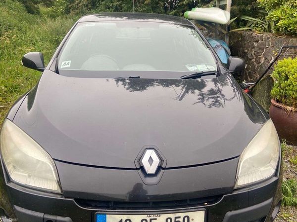 Renault Megane Hatchback, Diesel, 2010, Black