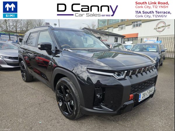 KGM Torres SUV, Petrol Hybrid, 2026, Black