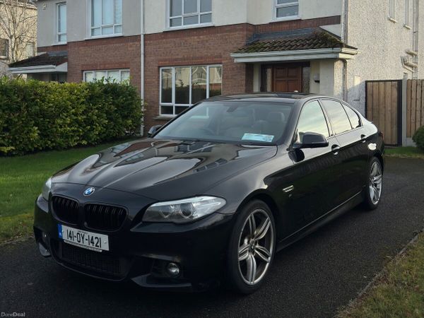 BMW 5-Series Saloon, Diesel, 2014, Black