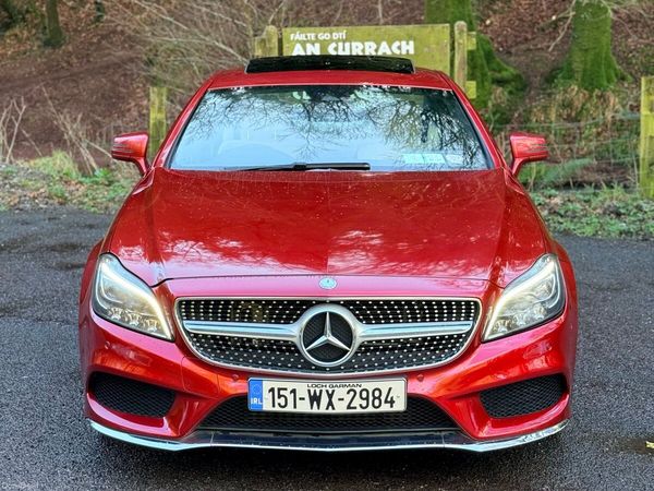 Mercedes-Benz CLS Coupe, Diesel, 2015, Red