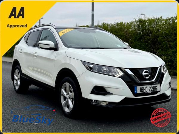 Nissan Qashqai MPV, Petrol, 2018, White