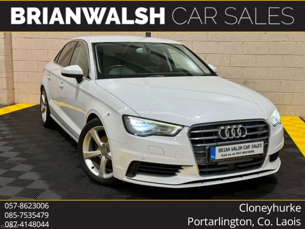 Audi A3 Saloon, Petrol, 2015, White