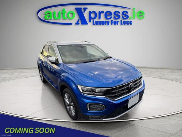 Volkswagen T-Roc SUV, Diesel, 2021, Blue