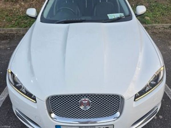 Jaguar XF Saloon, Diesel, 2014, White