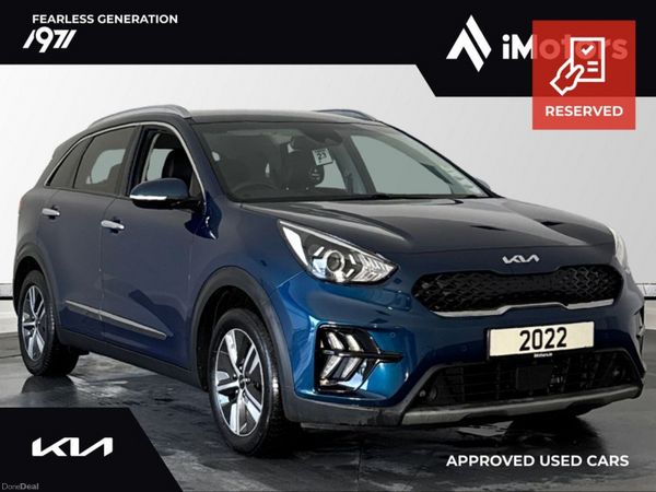Kia Niro SUV, Petrol Plug-in Hybrid, 2022, Blue