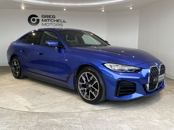 BMW 4-Series Coupe, Diesel Hybrid, 2023, Blue