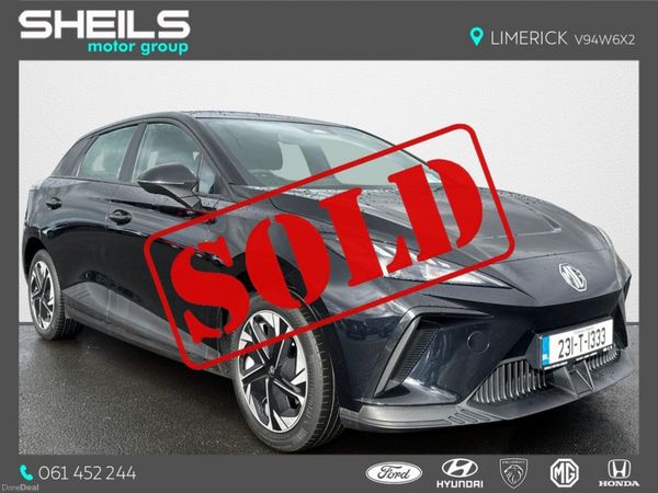 MG MG4 Hatchback, Electric, 2023, Black