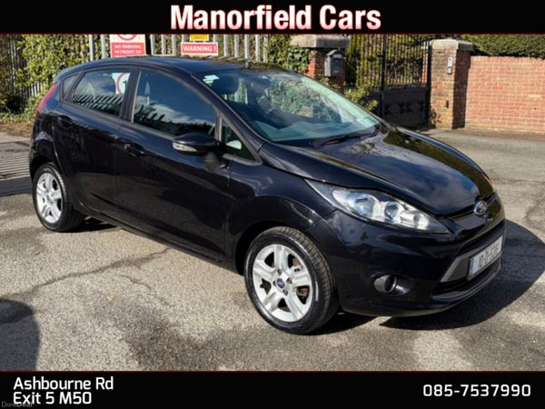 Ford Fiesta Hatchback, Petrol, 2010, Black