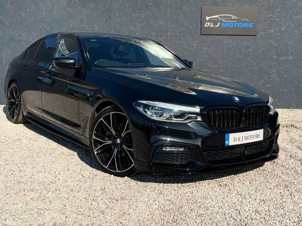 BMW 5-Series Saloon, Diesel, 2019, Black