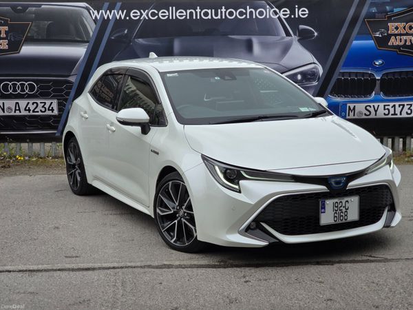 Toyota Corolla Hatchback, Petrol Hybrid, 2019, White