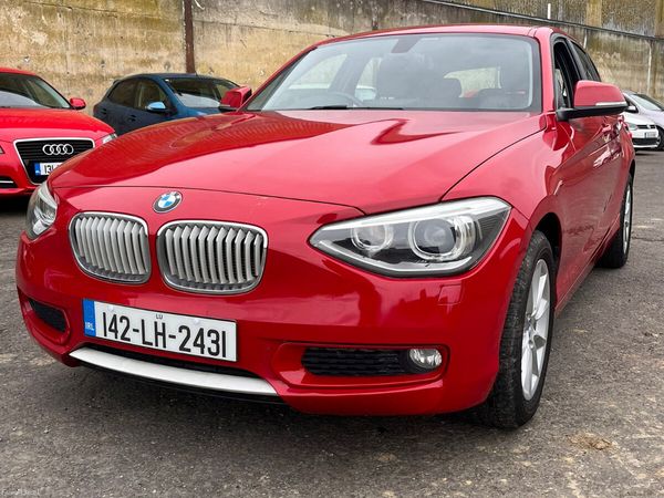 BMW 1-Series Hatchback, Petrol, 2014, Red